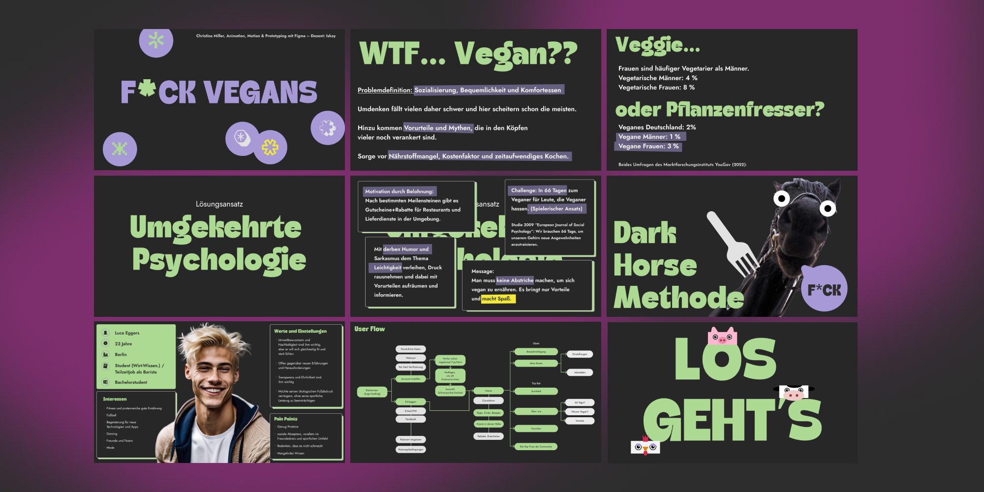F*ck Vegans UX-Analyse
