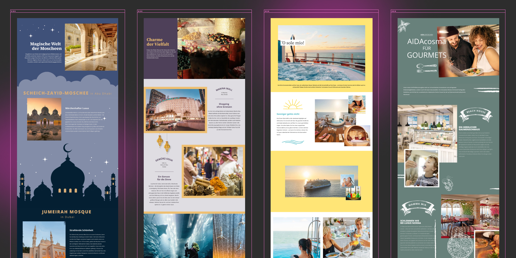 AIDA Inspirationsmagazin Desktop