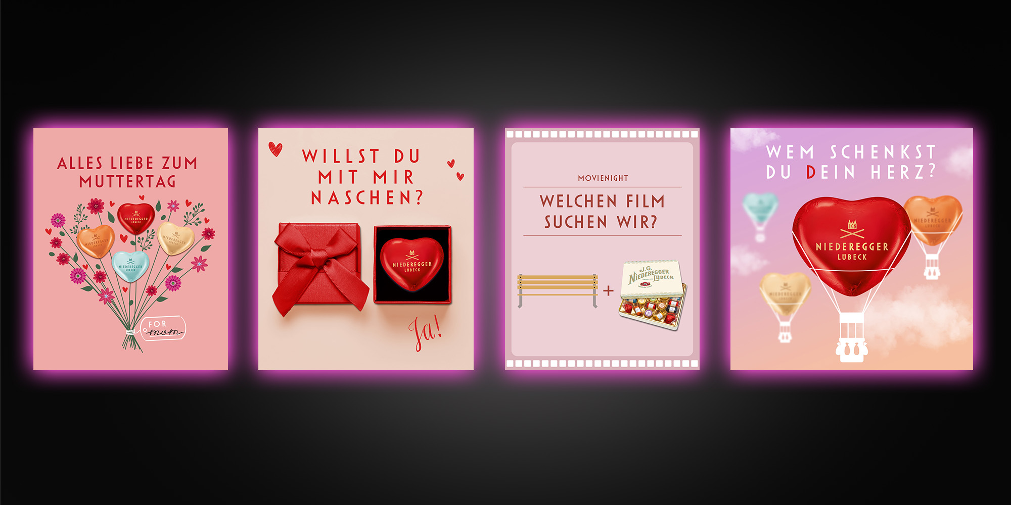 Niederegger Cases Social Media Postings